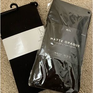 Two pairs of tights size M & M/L
